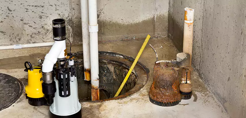 Installing Sump Pump in Finished Basement in Simi Valley, CA